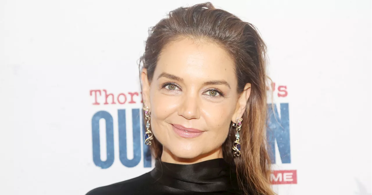 This Cozy Knit Sweater Looks Just Like One Katie Holmes Wore