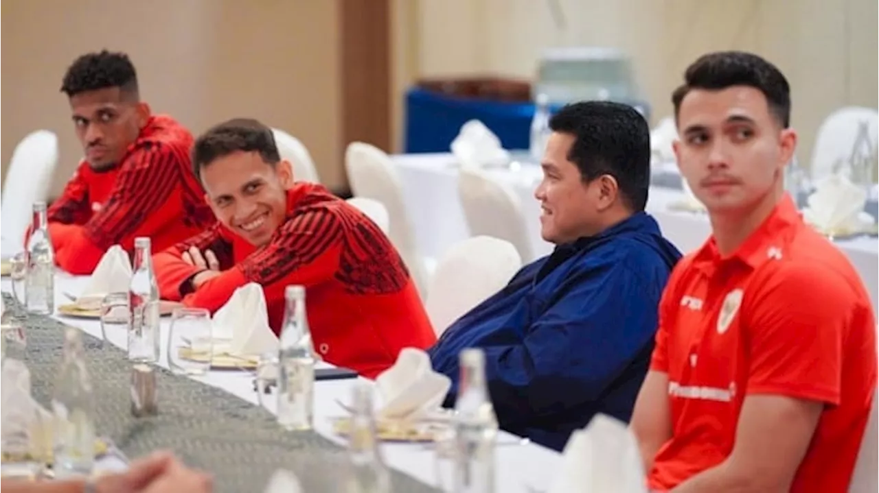 Erick Thohir: Menang atau Kalah Dukung Terus Timnas Indonesia!