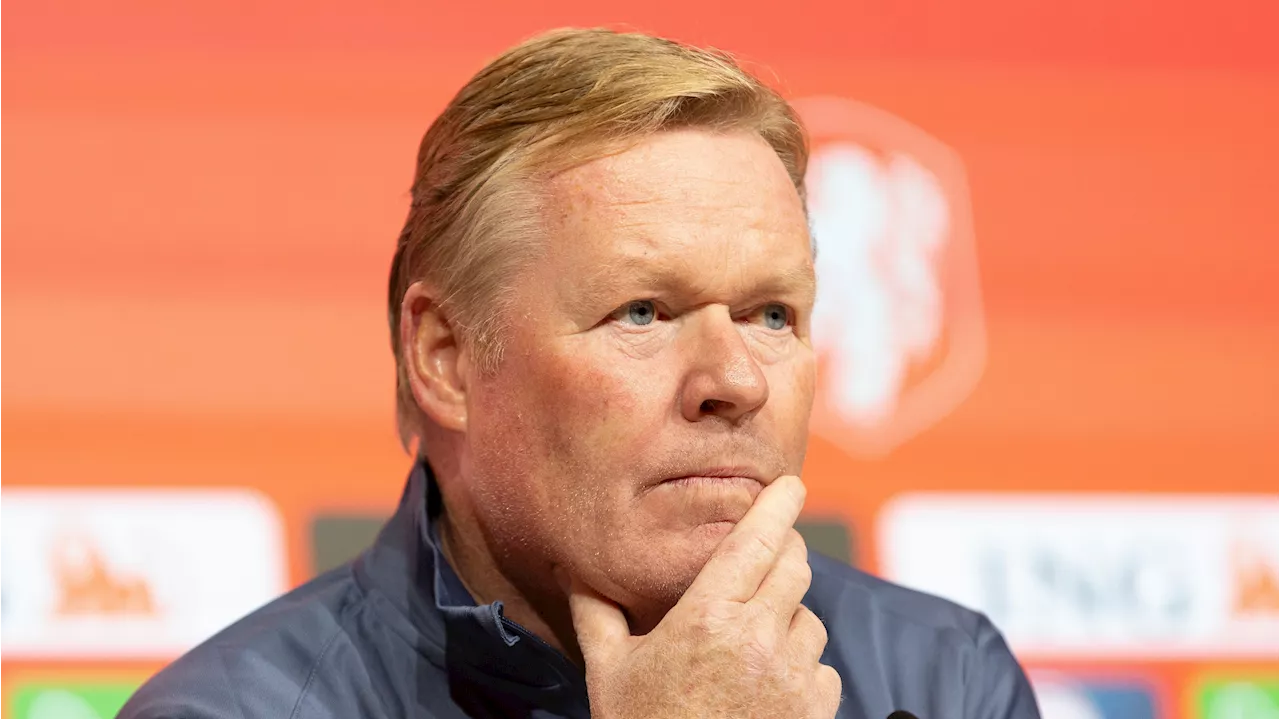 Ronald Koeman hoeft PSV'er niet meer te bellen: 'Nederlands elftal is een gesloten boek'