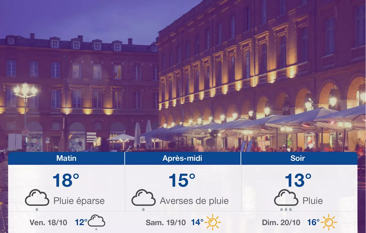 Météo Toulouse: prévisions du jeudi 17 octobre 2024