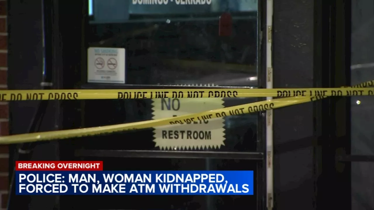 Man, woman kidnapped in Little Village, forced to withdraw money from ATMs: Chicago police