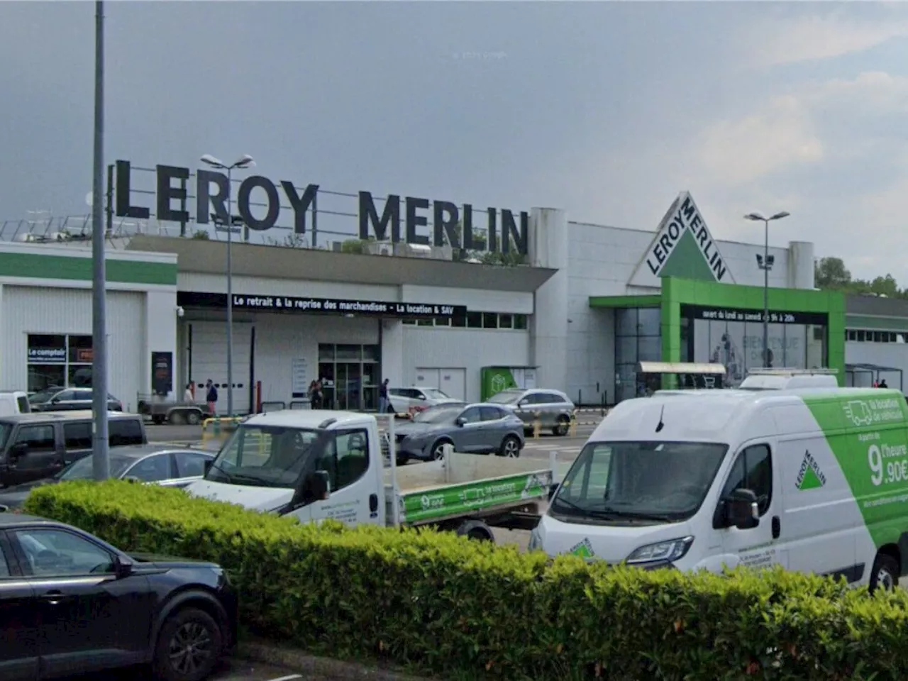 Nancy : avec cette technique désuète, ils repartent sans payer de Leroy Merlin le chariot rempli