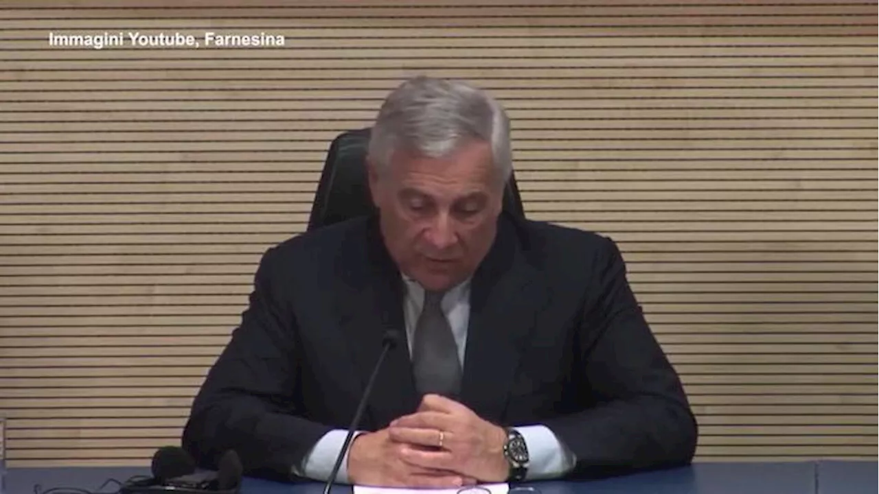 Tajani: 'Mi auguro che la morte di Sinwar porti a un cessate il fuoco'