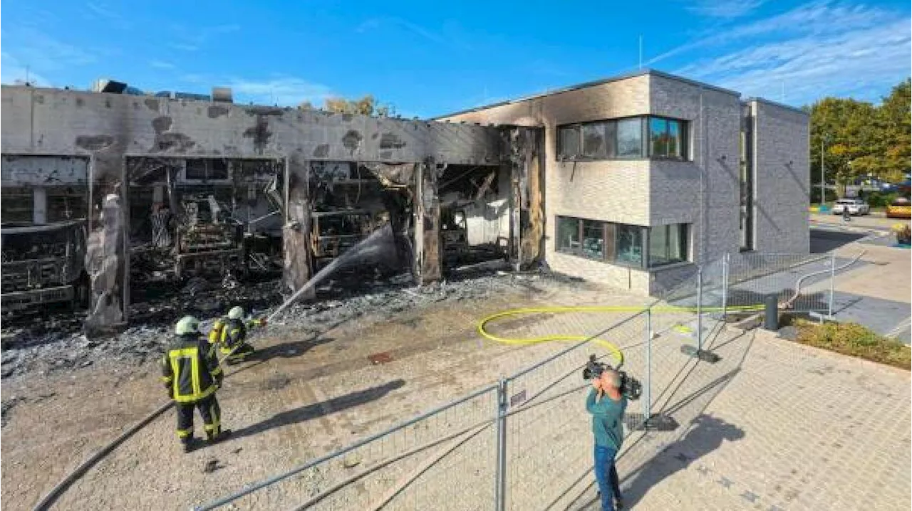 Neues Feuerwehrhaus in Stadtallendorf brennt: Es gab keine Brandmeldeanlage