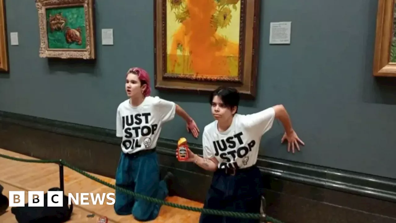 National Gallery bans liquids after repeated protestor attacks