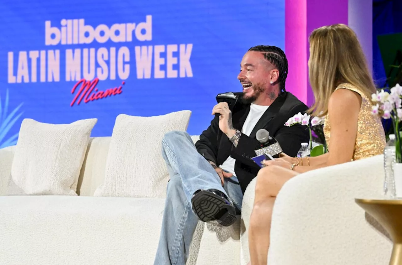 J Balvin Opens Up About Latin Culture & Resilience at Latin Music Week 2024