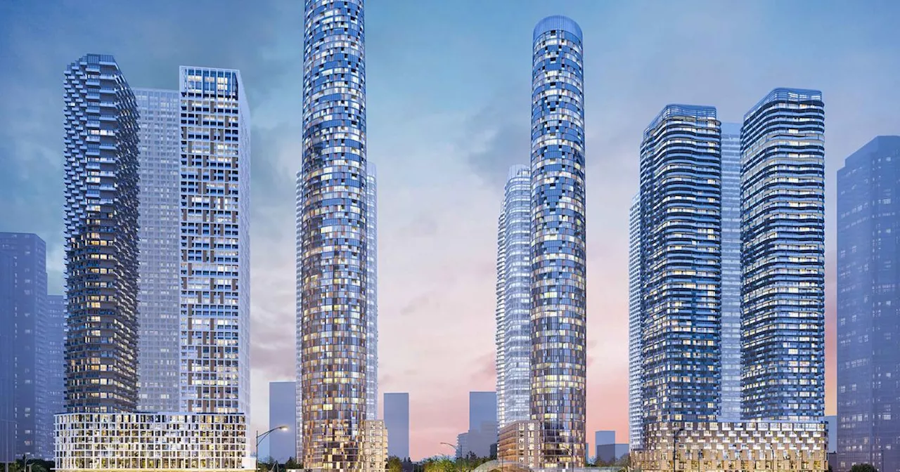 Ontario mega-development proposes almost 1,000 floors across 17 towers