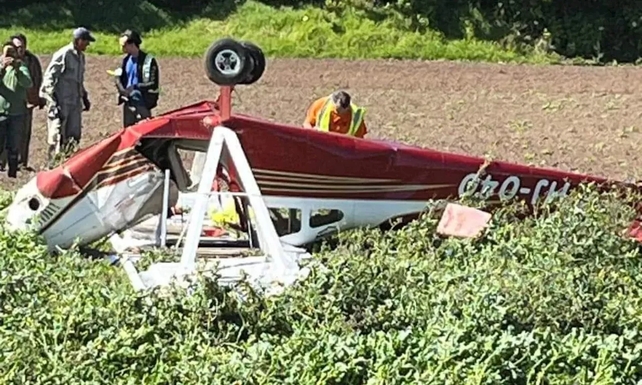 Se cayó una avioneta en Chía al norte de Bogotá: esto se sabe del accidente