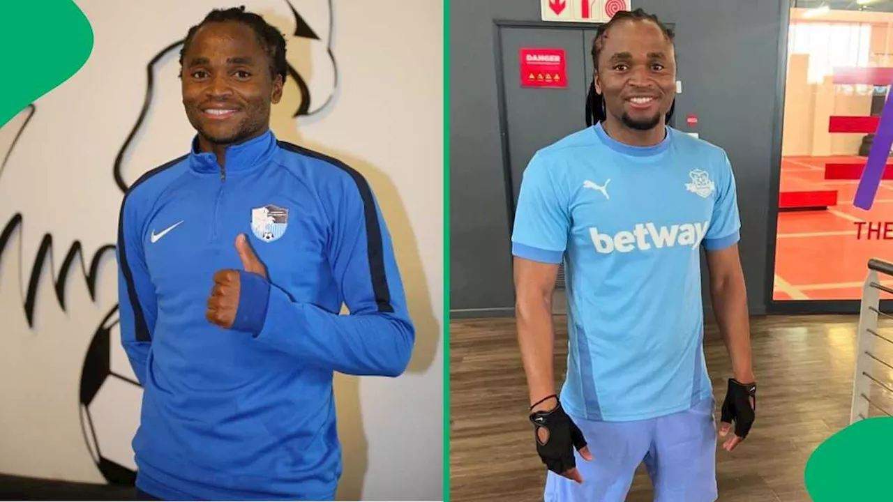 Siphiwe Tshabalala Melts SA's Hearts After Sharing Sweet Pic of His Grandfather