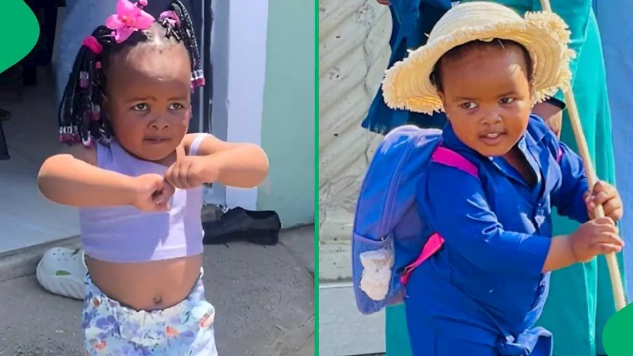 Video Captures Cute Baby Dancing to Church Song, SA Adores Her: “She’s the Queen She Thinks She Is”