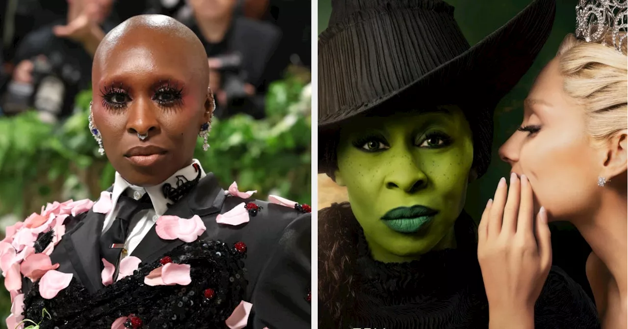 Cynthia Erivo Reacts To Wicked Poster Fan Edit