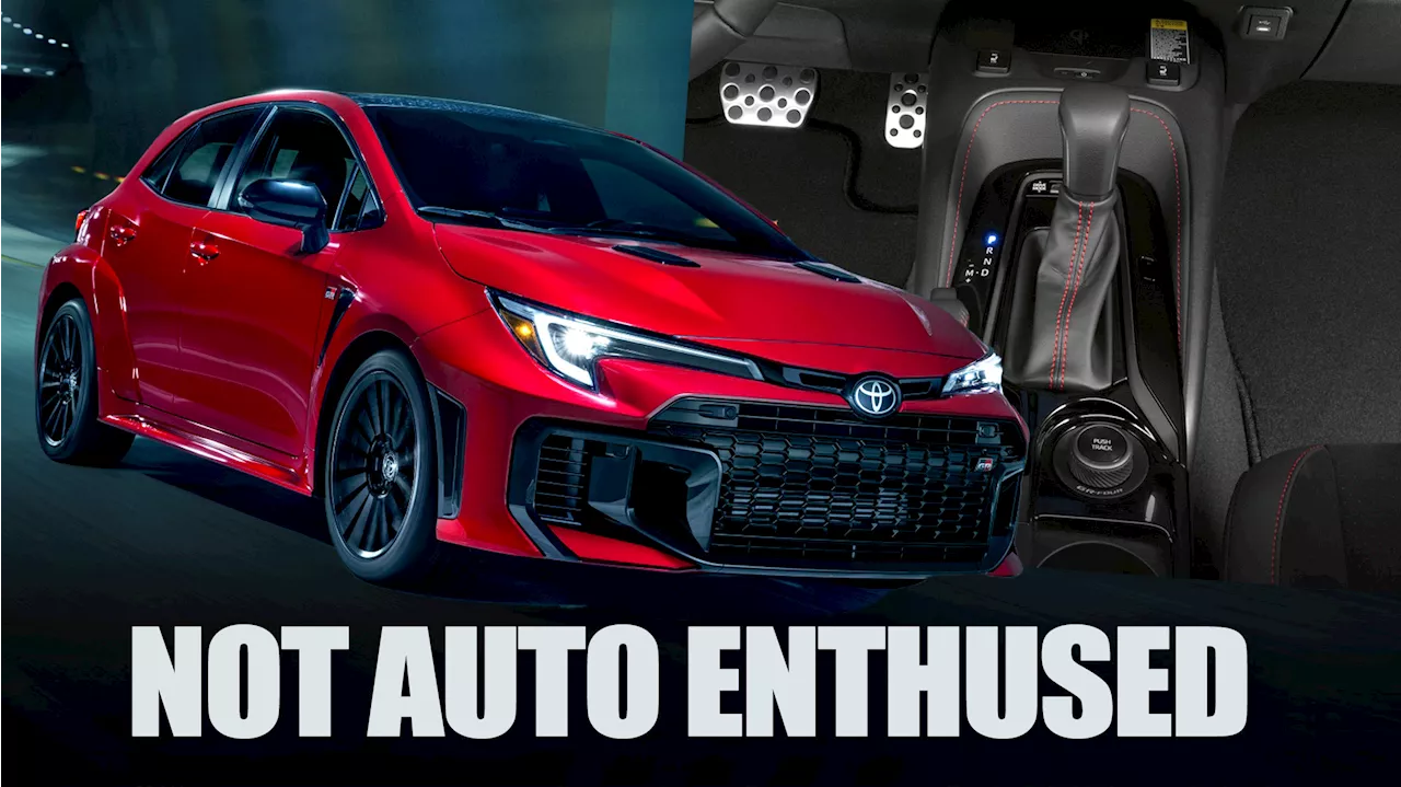 Toyota Predicts 80% Of GR Corolla Buyers To Choose Manual Over Automatic