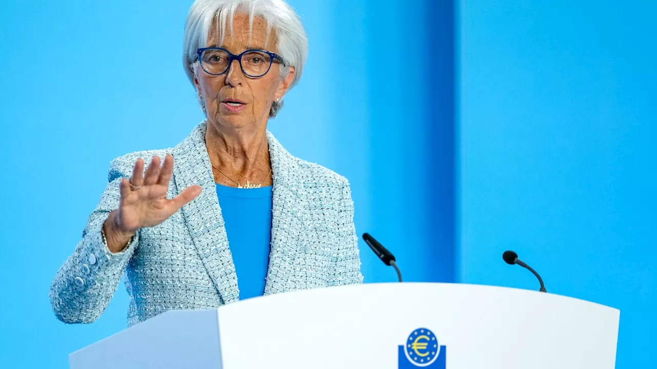 Lagarde erwartet nur schleppendes Wachstum in Eurozone