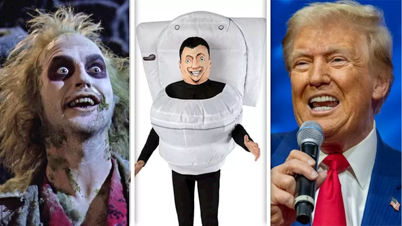 Trump, Beetlejuice and Skibidi Toilet? 2024’s most trending Halloween costumes