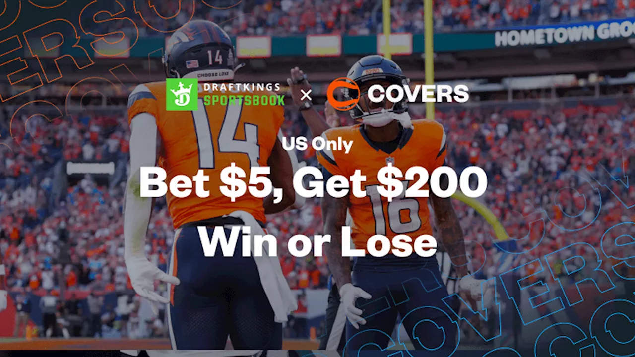 DraftKings Promo Code: $5 Denver Broncos vs New Orleans Saints Bet Unlocks $200 Bonus Bets