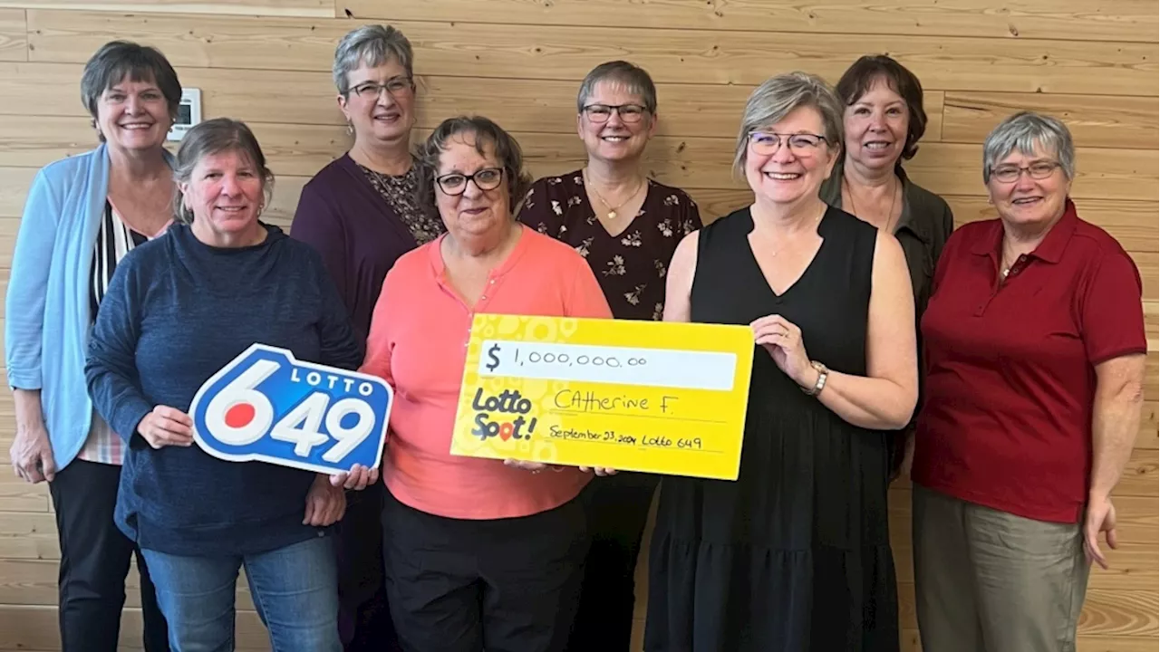 Group of Calgary mothers wins $1M on Lotto 6-49