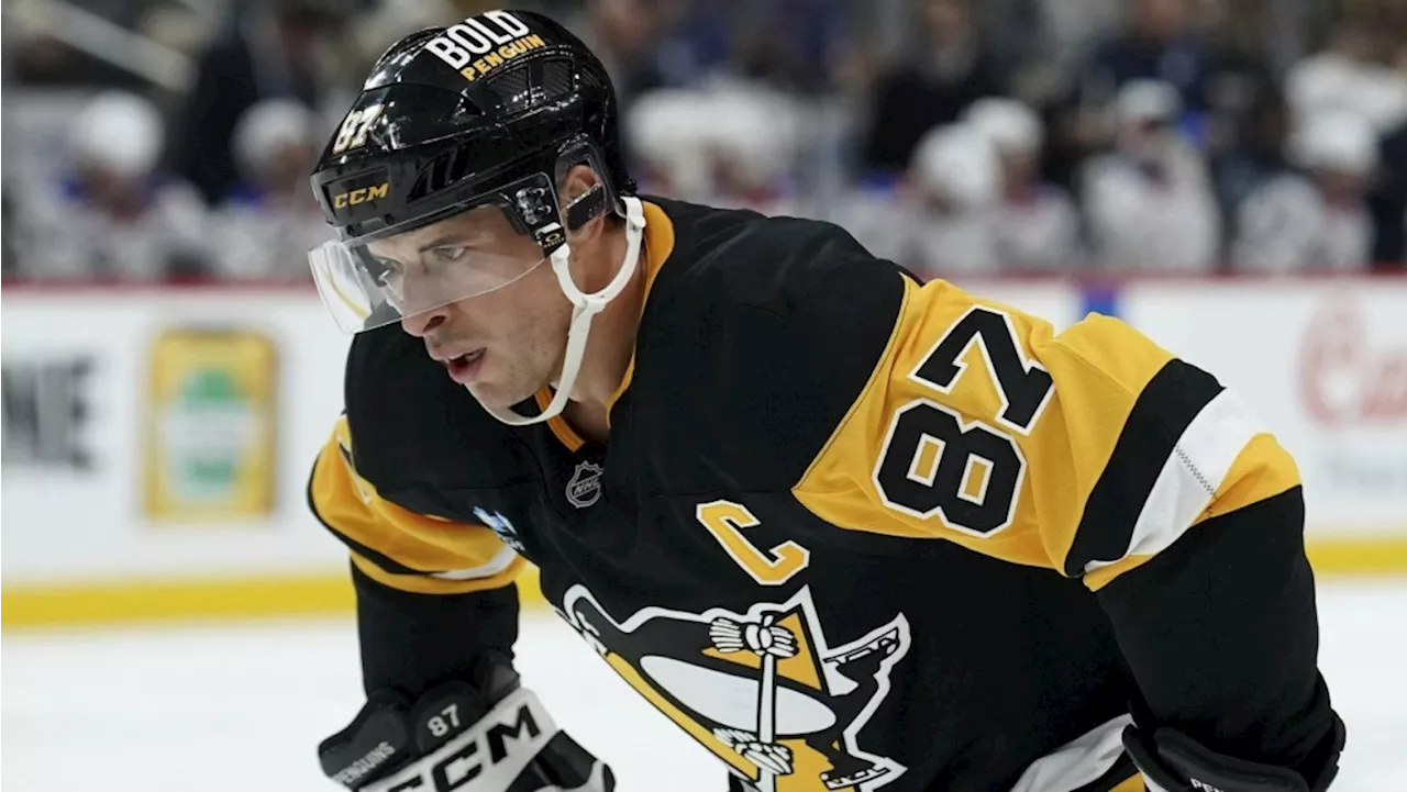 Penguins' captain Sidney Crosby reaches 1,600 regular-season points milestone