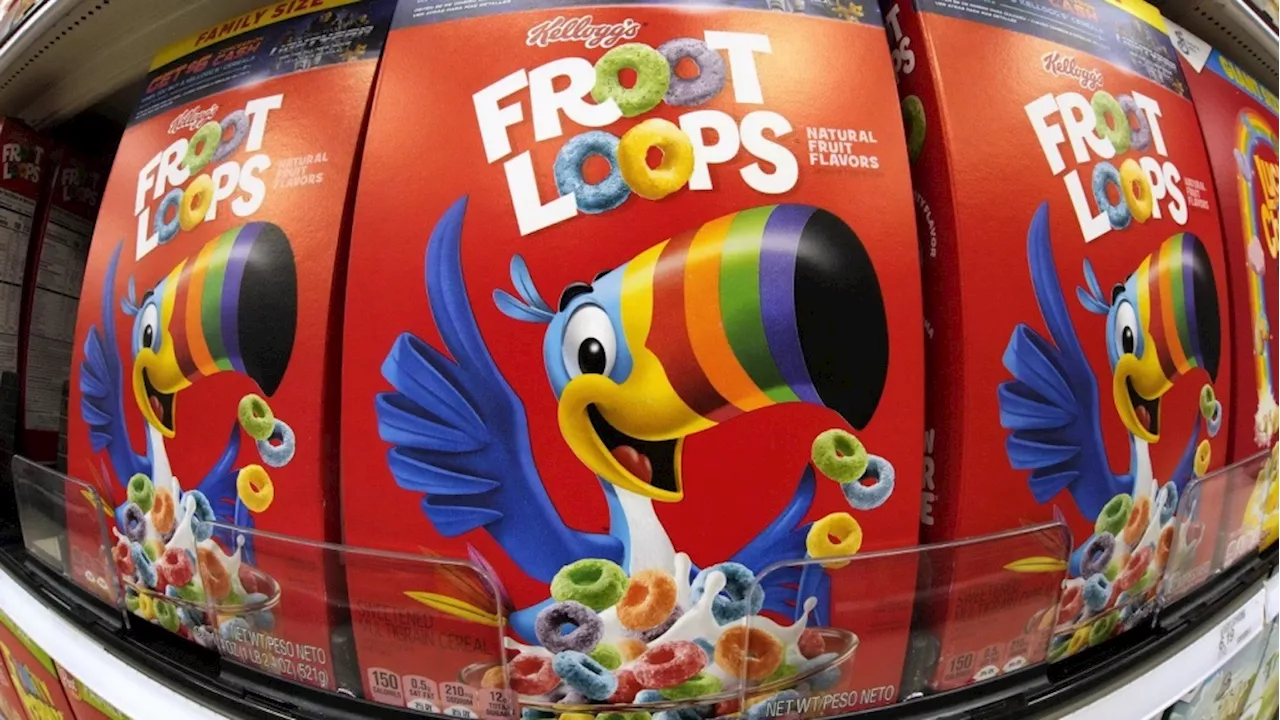 Protesters demand Kellogg remove artificial colours from Froot Loops and other cereals in U.S.