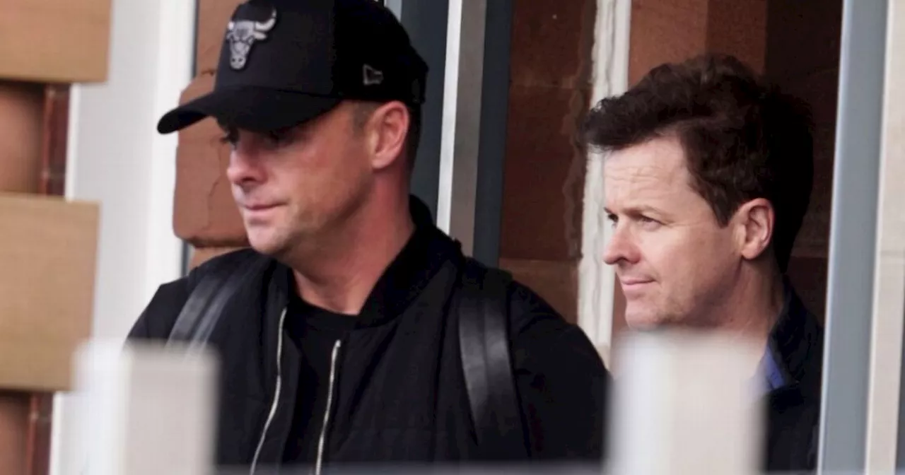 BGT's Ant and Dec spotted leaving hotel after Simon Cowell halts show auditions