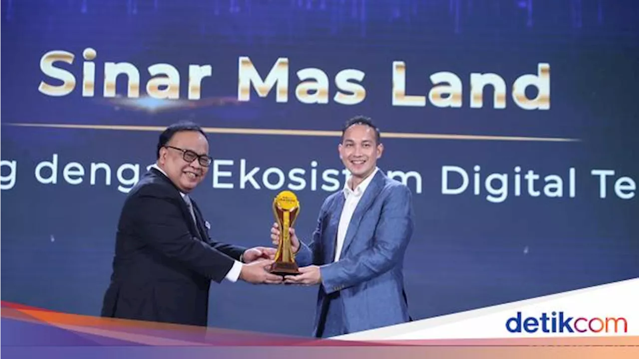 Ekosistem Digital Sinar Mas Land Raih detikcom Awards 2024