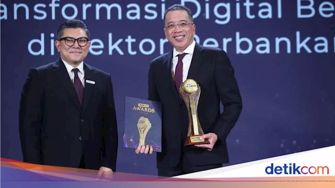 Bank Mandiri Raih detikcom Awards Pionir Transformasi Digital Berkelanjutan