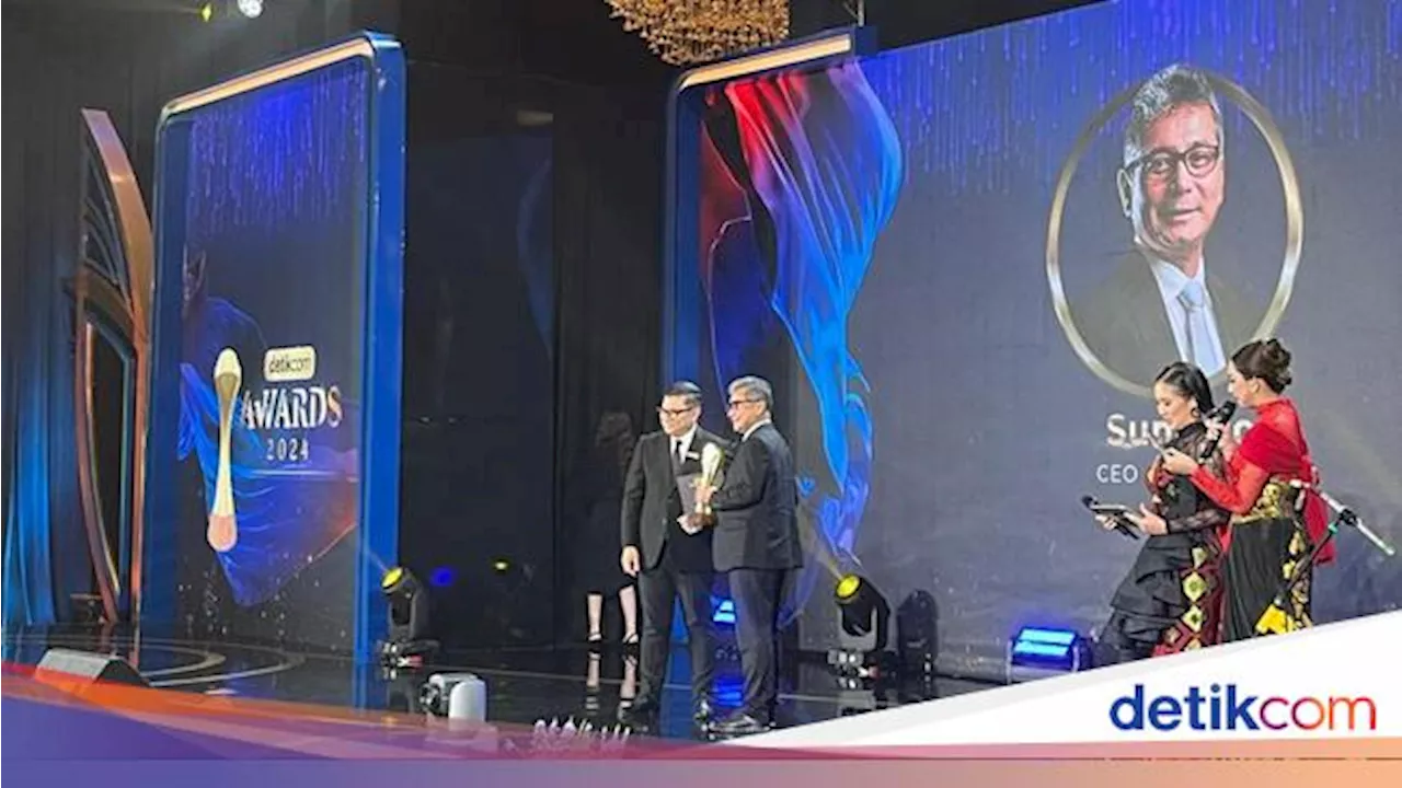 Bikin BRI Diakui Dunia, Sunarso Raih CEO of The Year detikcom Awards