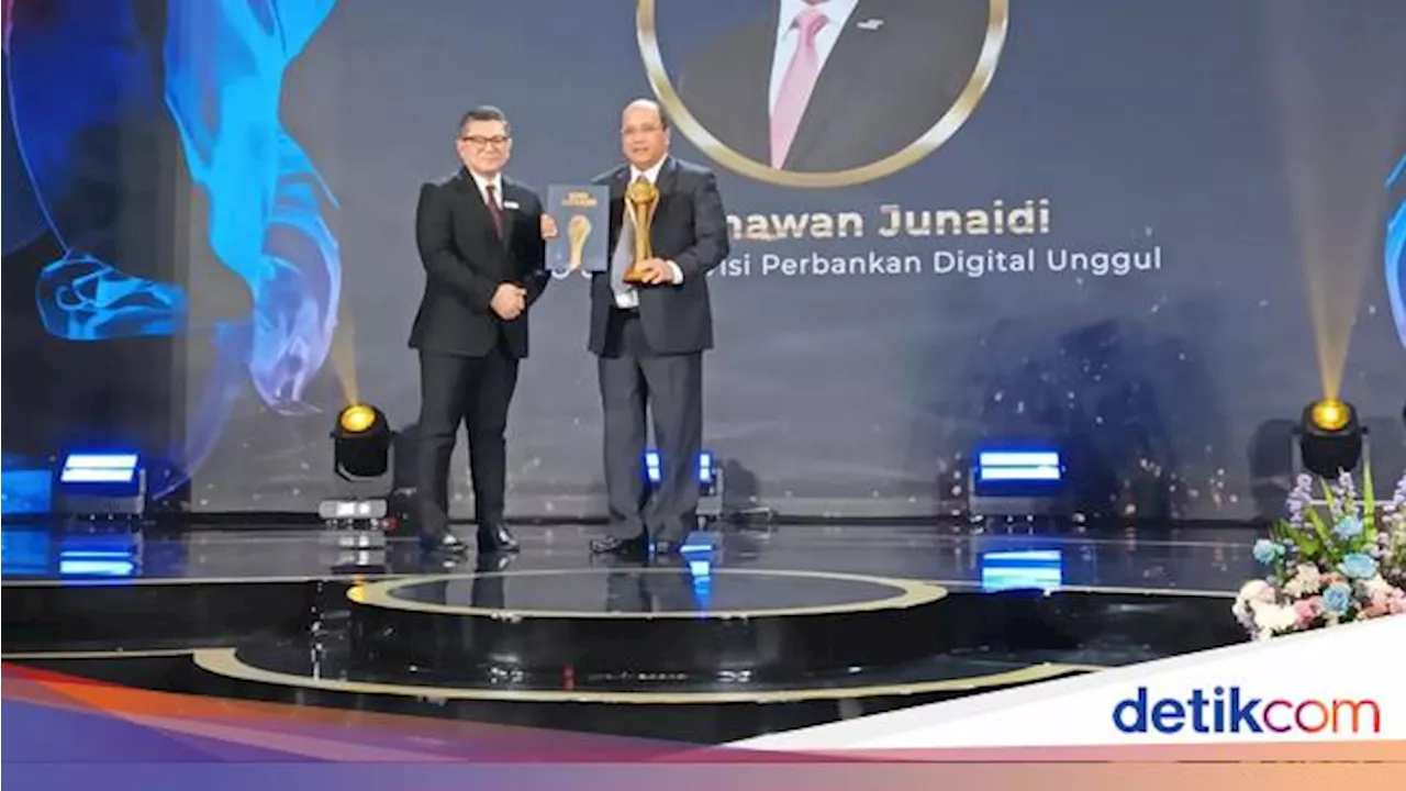 Darmawan Junaidi Raih CEO Visi Perbankan Digital dari detikcom Awards 2024