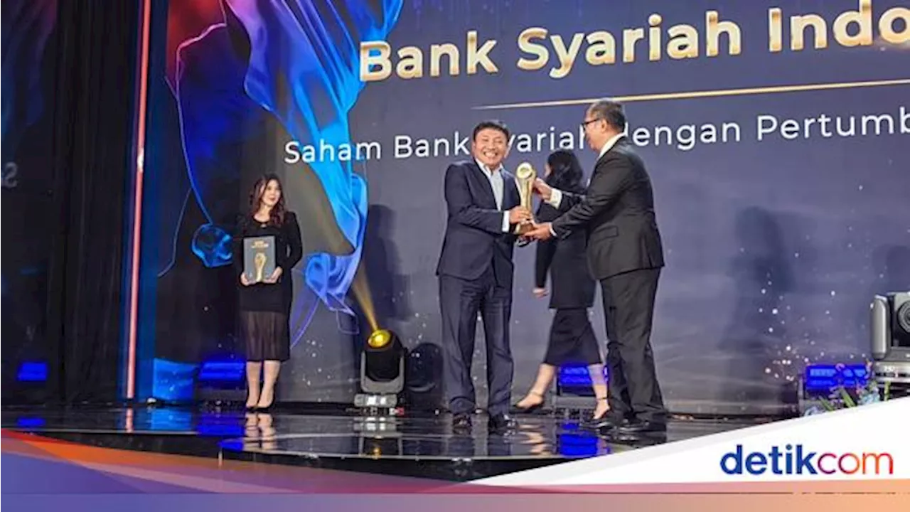 Kinerja Saham Moncer, BSI Raih Penghargaan di detikcom Awards 2024