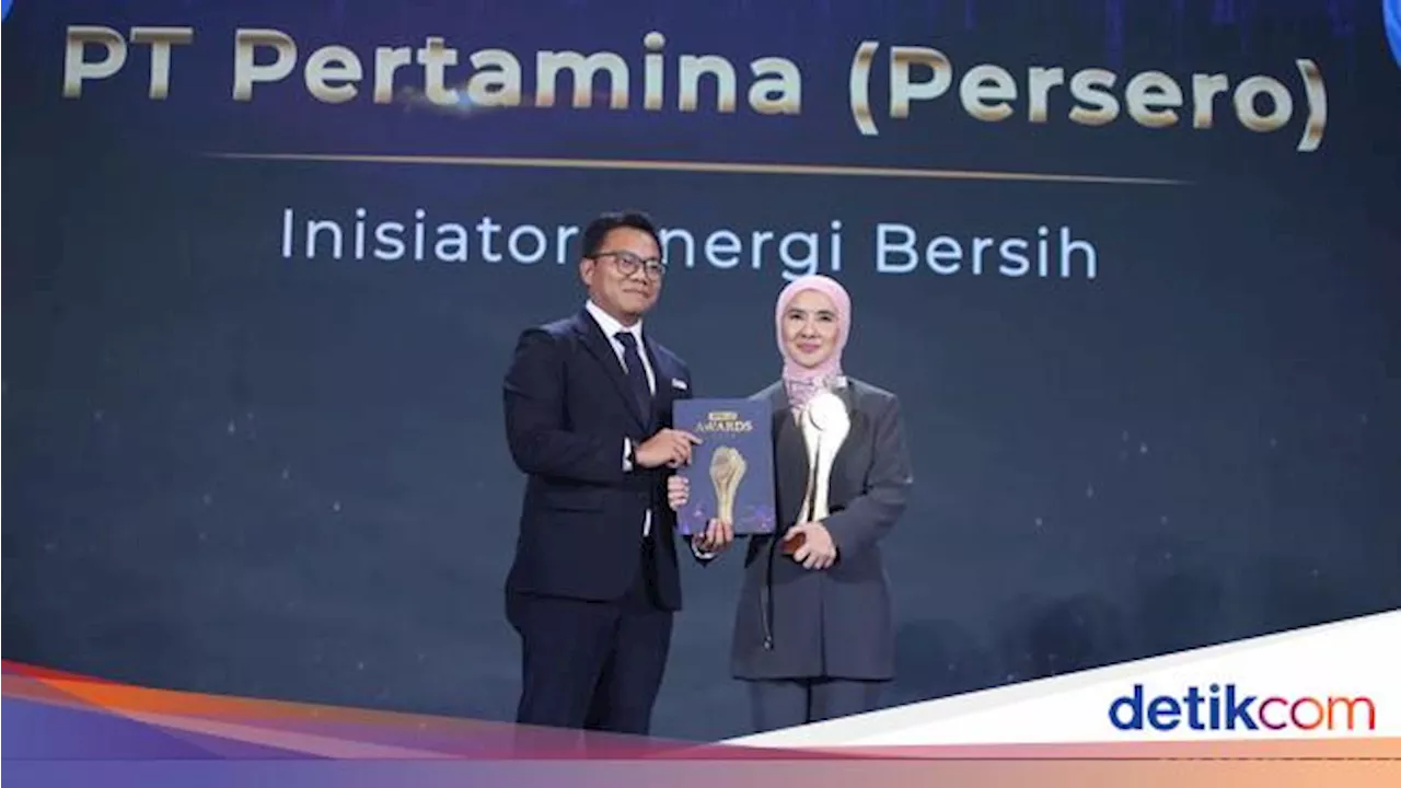 Olah Tebu-Minyak Jelantah, Pertamina Dinobatkan Inisiator Energi Bersih