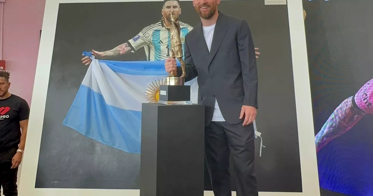 Otro premio para Messi en Miami: 'Me siento fuerte' y qué dijo del Mundial 2026