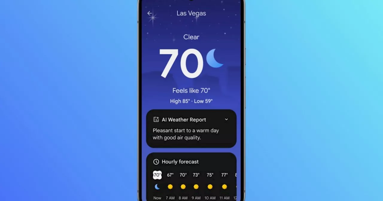 Google’s Pixel Weather app could get a fun new feature