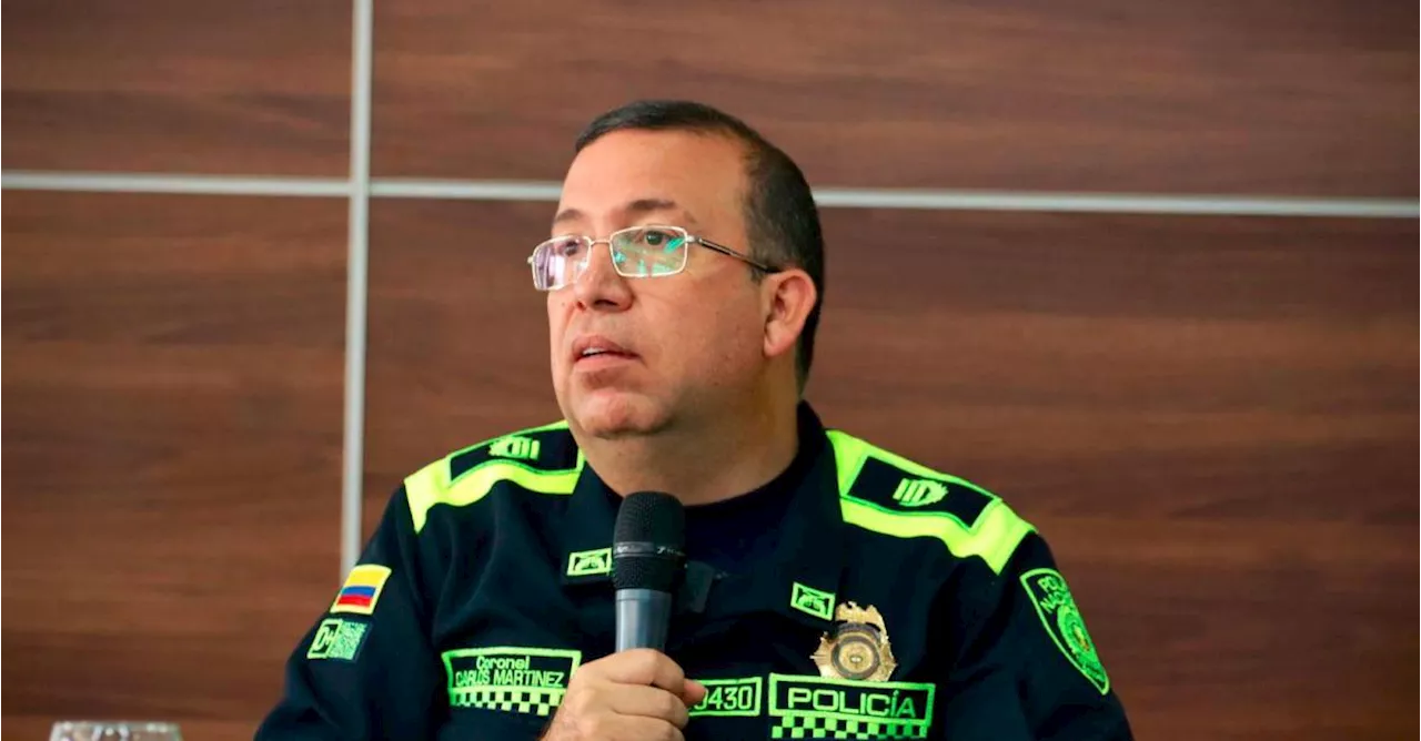 El Coronel Carlos Andrés Martínez Deja El Comando De La Policía Antioquia