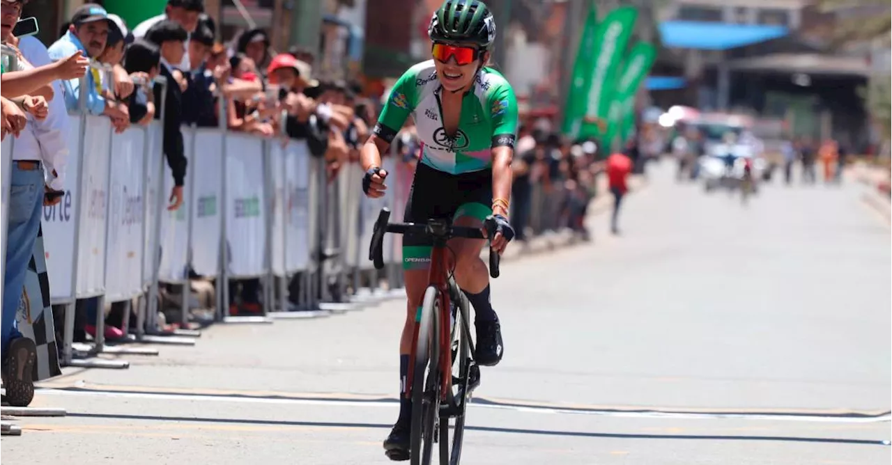 La antioqueña Estefanía Herrera ganó la segunda etapa del Tour Femenino-2024