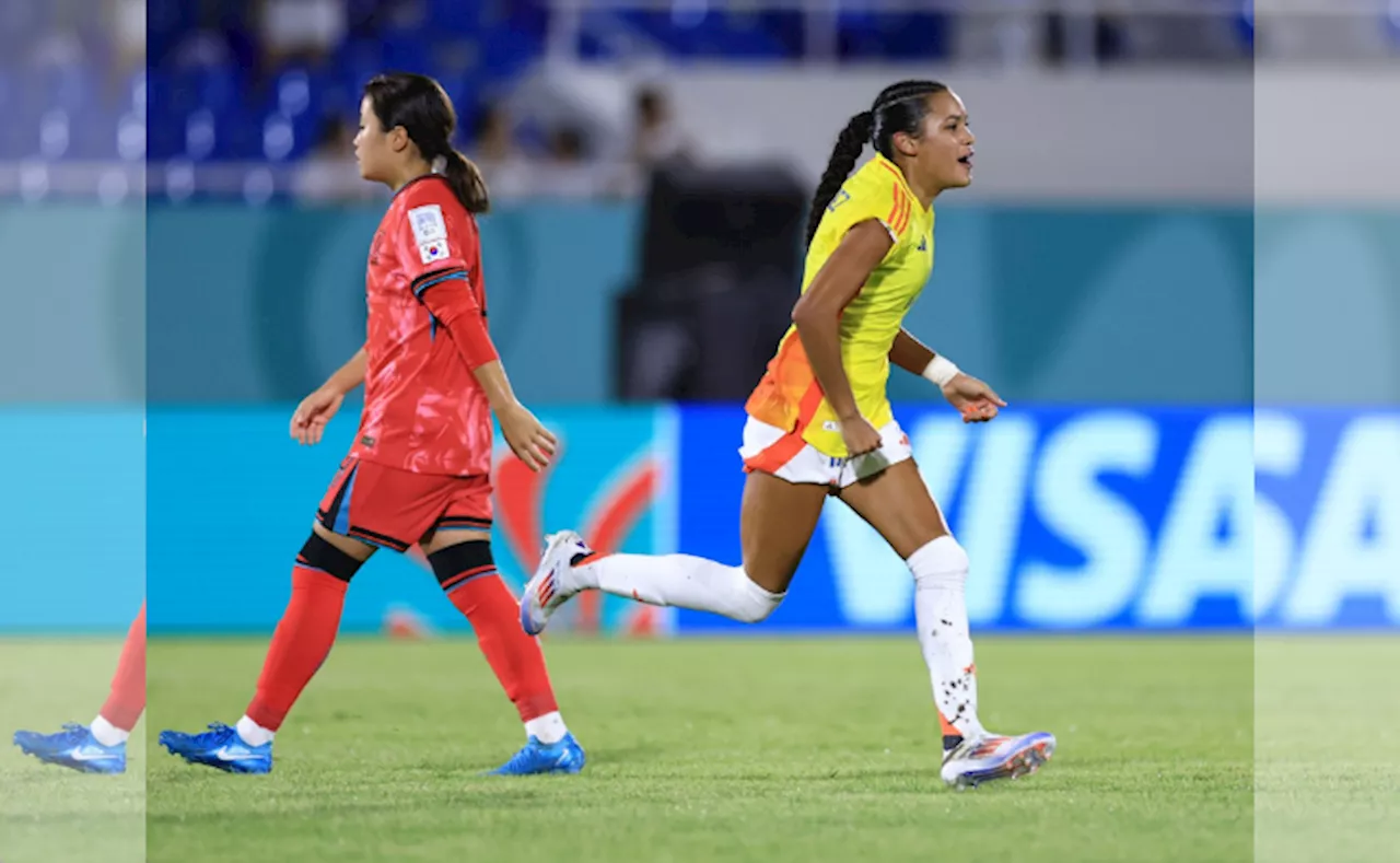 Colombia empató 1-1 con Corea del Sur en el Mundial Femenino Sub-17