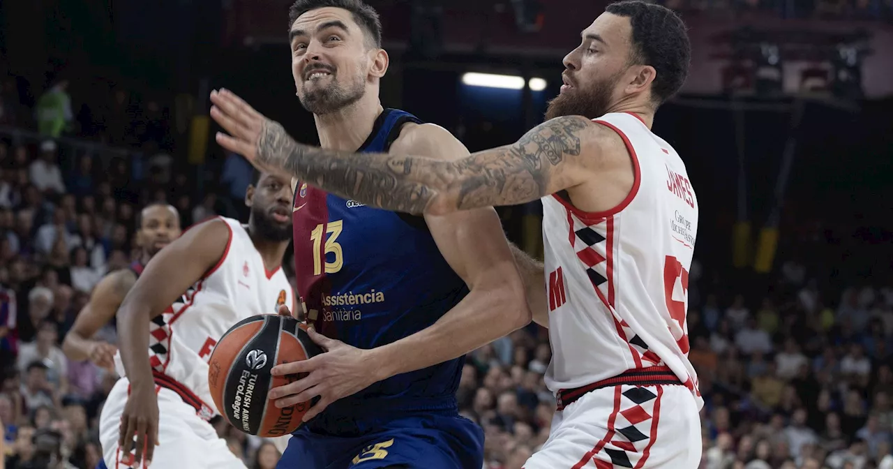 Euroligue : Première défaite pour Monaco, lourdement battu à Barcelone (86-71-