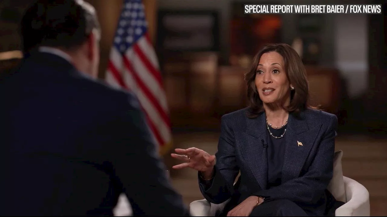 Harris' testy FOX News interview covers immigration, Biden, Trump