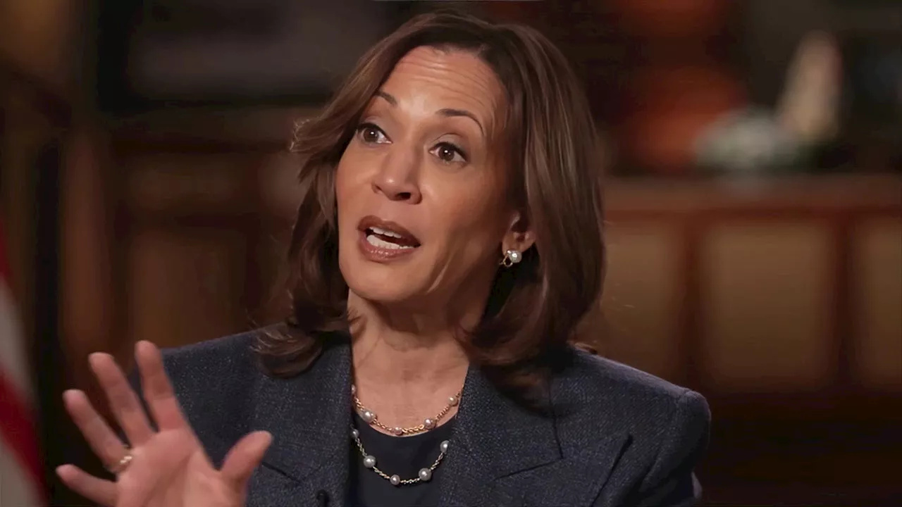 VP Kamala Harris responds to why more Americans trust Trump on the economy