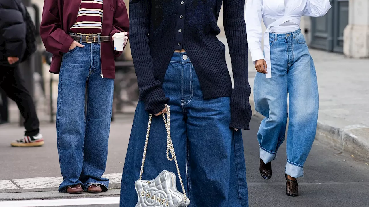 18 Best Barrel-Leg Jeans, Recommended by Fashion Editors 2024