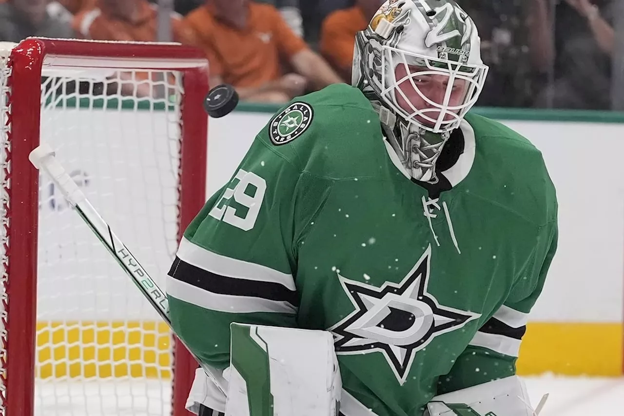 Dallas Stars sign goalie Jake Oettinger to an 8-year, $66-million extension