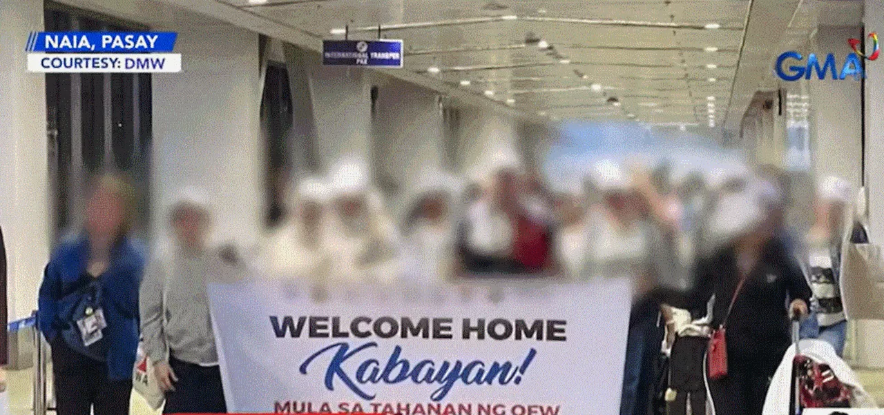 47 Filipinos from Lebanon return to PH