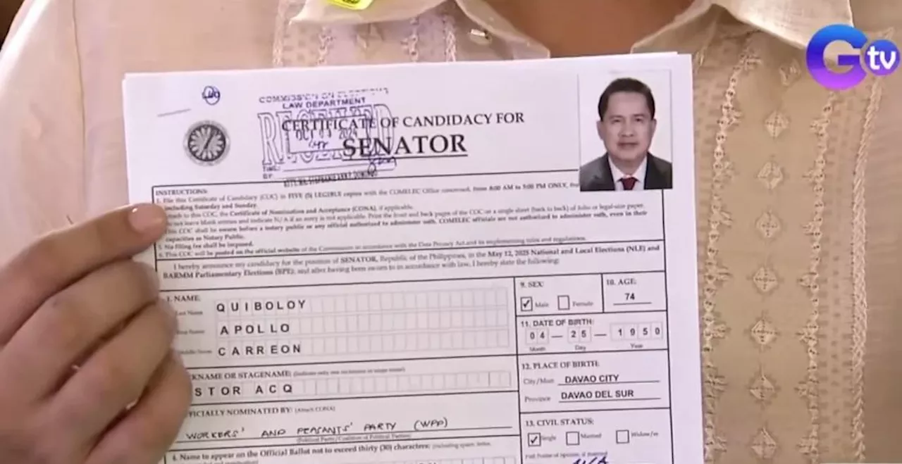 Comelec set to answer misrepresentation claim vs. Quiboloy