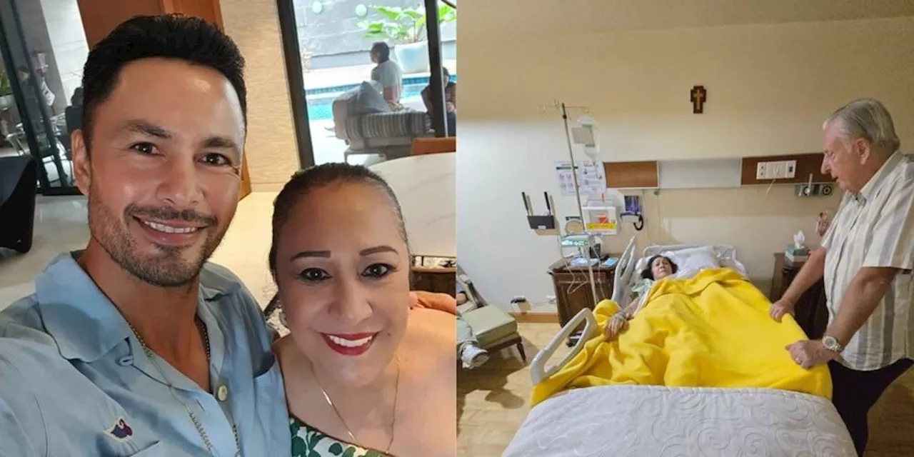 Derek Ramsay's mom undergoes successful surgery after breaking forearm from fall