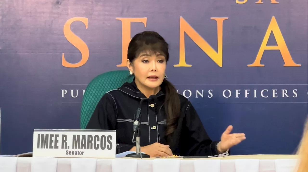 Imee Marcos to ask Escudero, Poe for more transparent bicam on 2025 budget