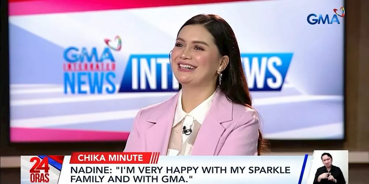 Nadine Samonte says she has no tampo over GMA Gala guest list mishap; proud of where she's at right now