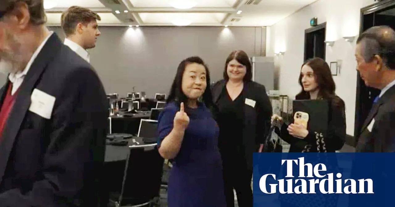 Flipping out: ACT Liberal leader apologises for giving journalist middle finger on eve of election