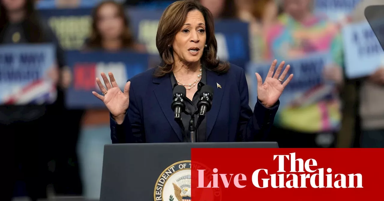 Harris says Americans are done with Trump’s ‘gaslighting’ at Wisconsin campaign rally