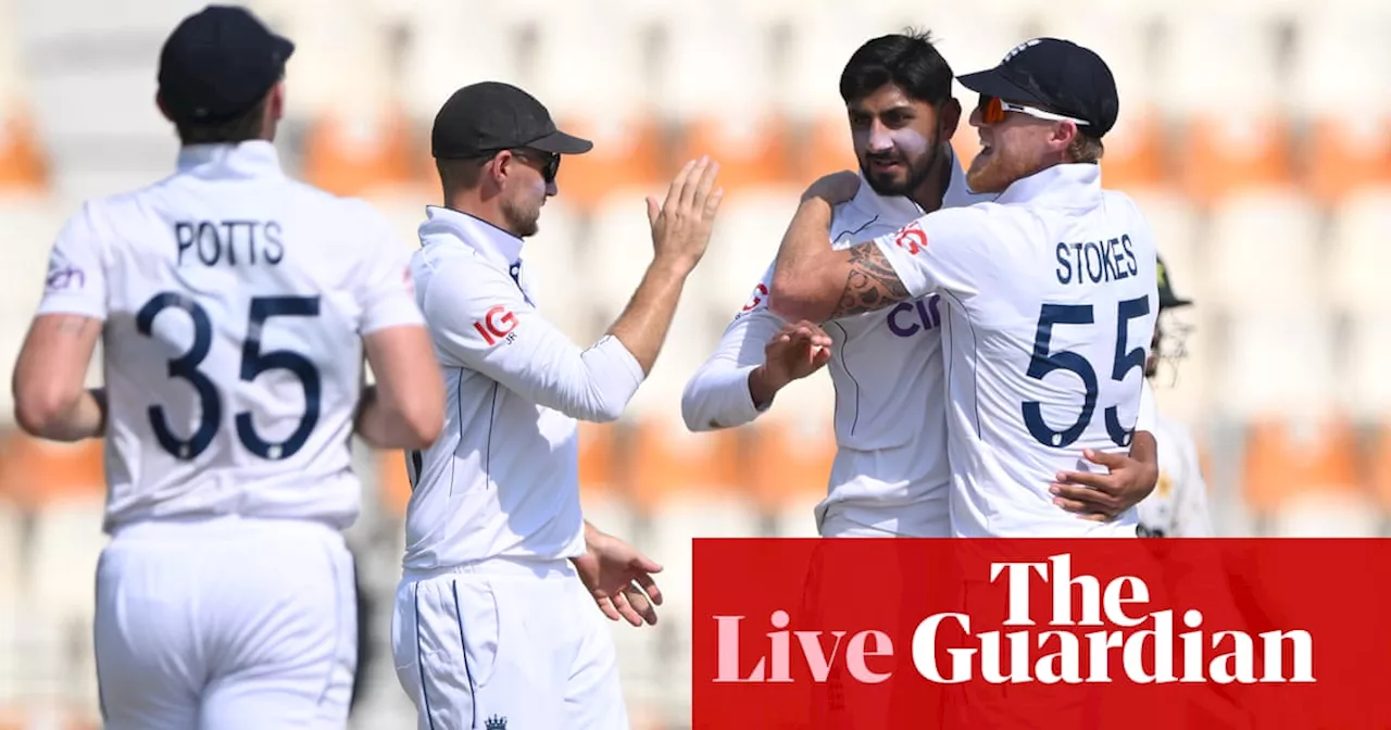 Pakistan v England: second men’s cricket Test, day three