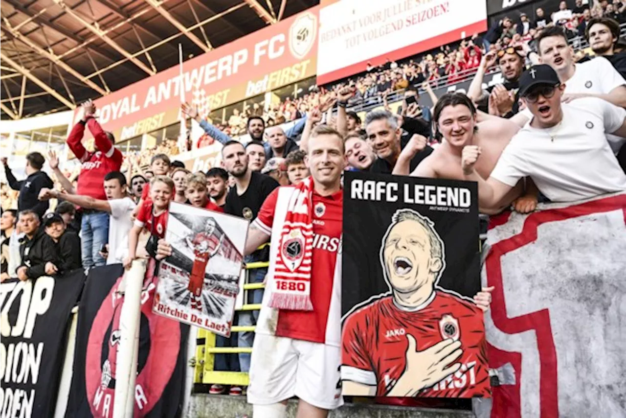 Ritchie De Laet keert terug uit voetbalpensioen en gaat bij veteranenploeg spelen