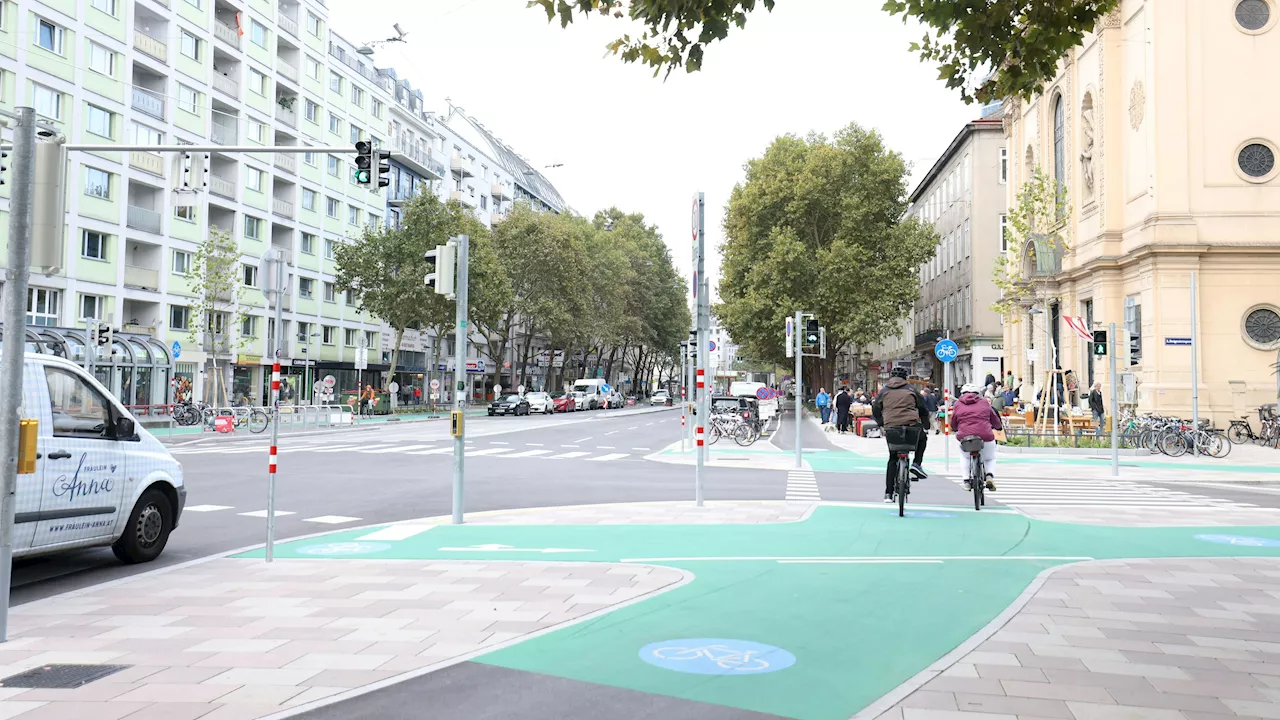 – Praterstraße ist nun grüner Rad-Highway