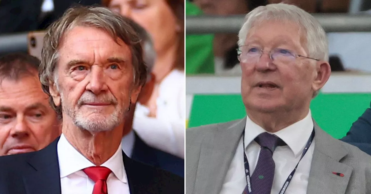 Man Utd flops told to pay Sir Alex Ferguson's salary after Sir Jim Ratcliffe axe